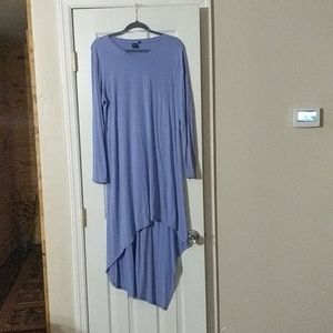 2/$10 Kaari Blue high low dress.